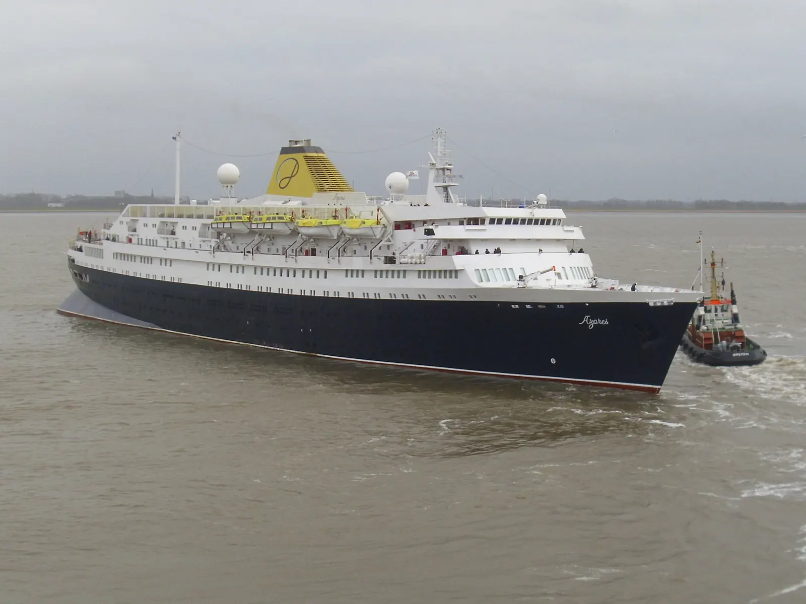 Cruise ship Azores
